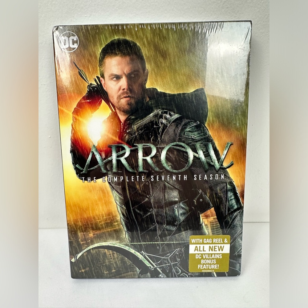 Arrow: The Complete Seventh Season (DVD, 2019, 5-Disc Set) Brand New SEALED